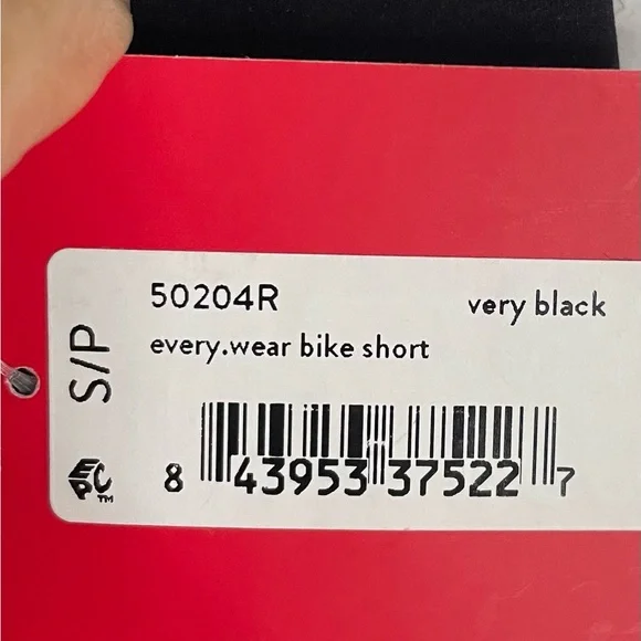 SPANX Every Wear Bike Shorts With Pockets Women's Size Small in Black
